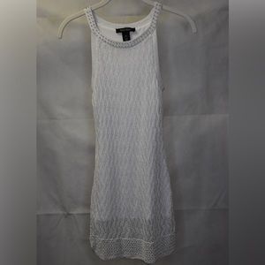 White House Black Market White Lace Dress